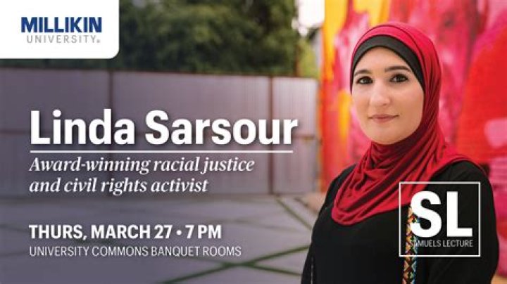 Who is Linda Sarsour, the husband and what does she think of Sharia?
